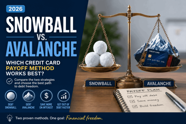 Snowball vs. avalanche methods for paying off credit card debt