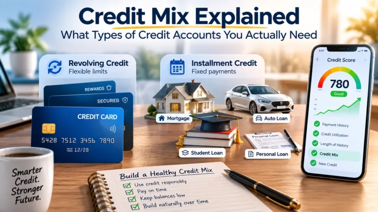 Credit Mix Explained: What Types of Credit Accounts You Actually Need